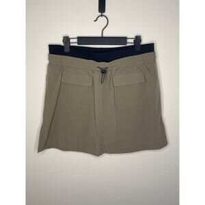 Halara Skort Brown Khaki - Size L